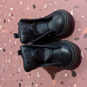 Black toddler converse slip ons